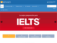Tablet Screenshot of ccbritanico.com